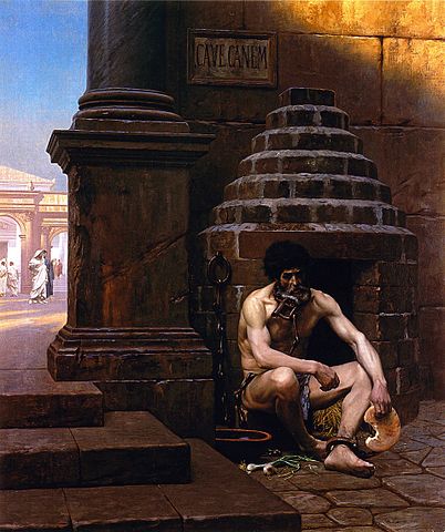 Gérôme, Prisonnier de guerre à Rome